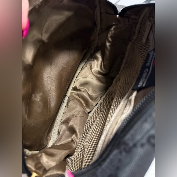 Pierre Cardin Classic Logo Toiletry Bag Cosmetic Case Vintage Unisex Travel 11x7 - Picture 12 of 16